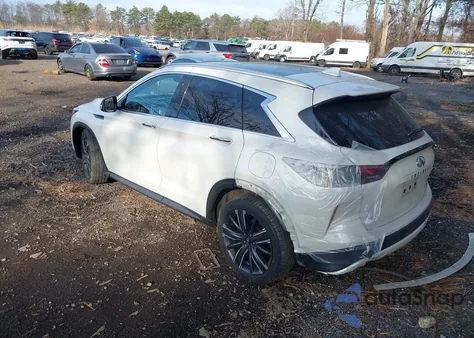 2022 Infiniti Qx50 Luxe Awd from USA, damaged, VIN 3PCAJ5BB1NF108200
